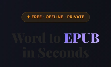 Word to EPUB Converter